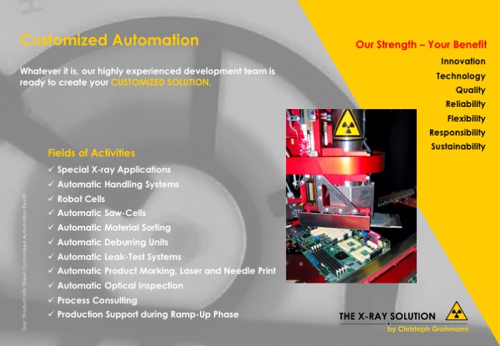 Customized automation | automatic optical inspection